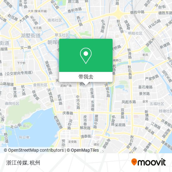 浙江传媒地图