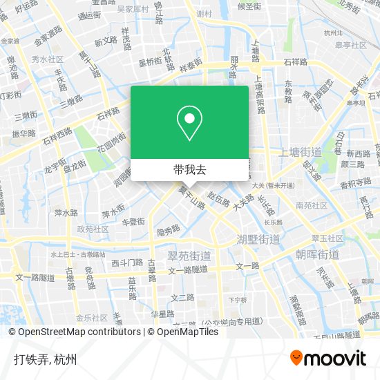 打铁弄地图