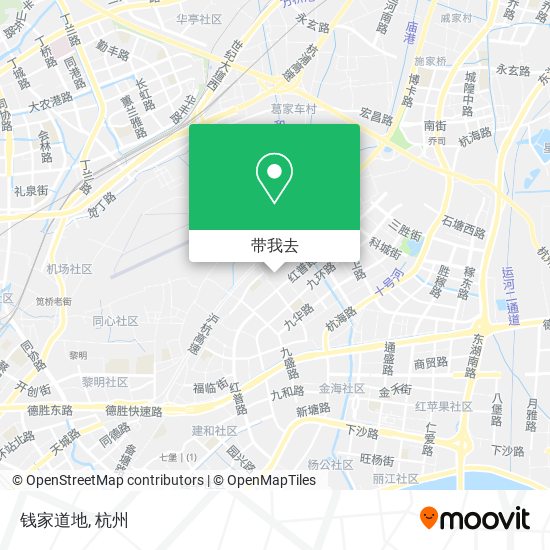 钱家道地地图