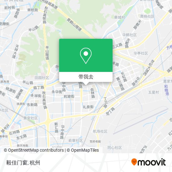 毅佳门窗地图