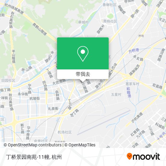 丁桥景园南苑-11幢地图