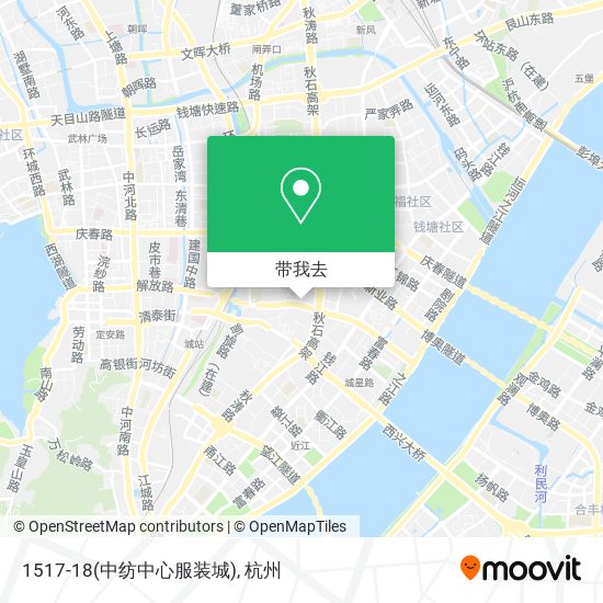 1517-18(中纺中心服装城)地图