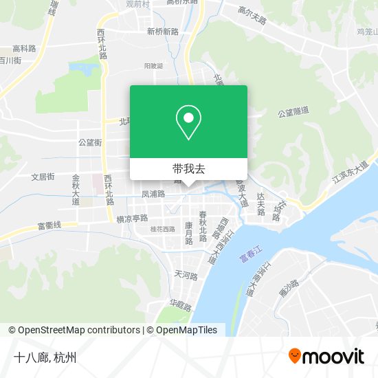 十八廊地图