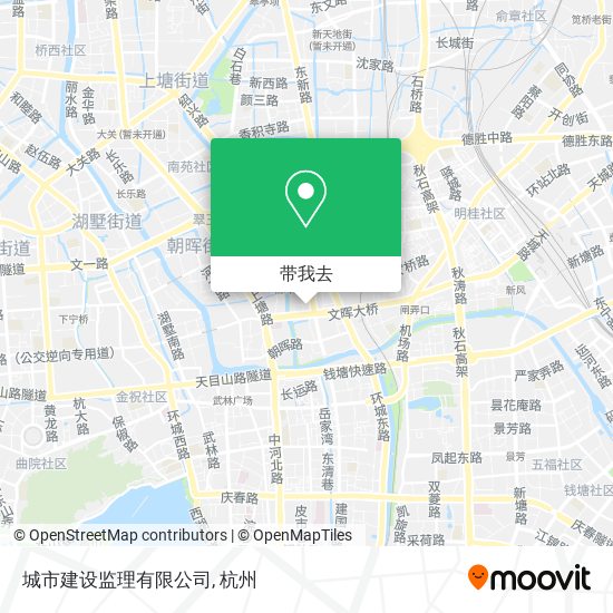 城市建设监理有限公司地图
