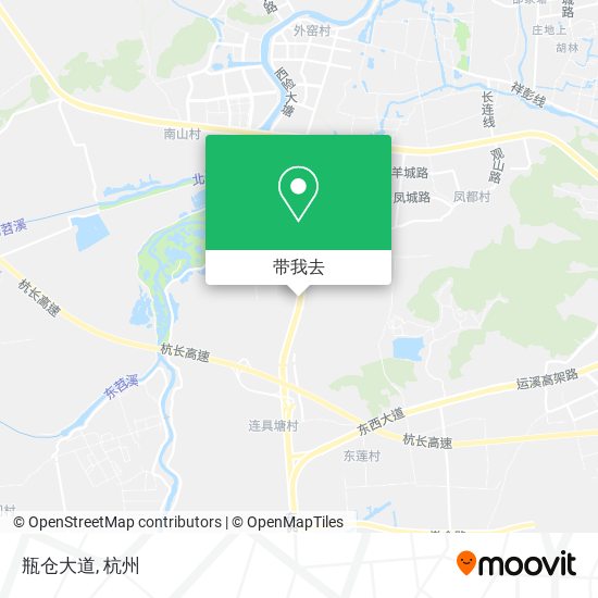 瓶仓大道地图