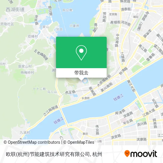 欧联(杭州)节能建筑技术研究有限公司地图