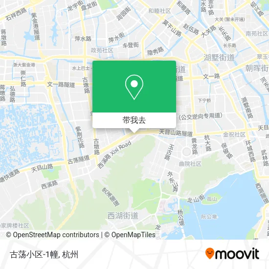 古荡小区-1幢地图