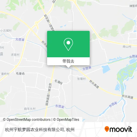 杭州宇航梦园农业科技有限公司地图