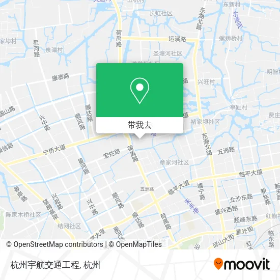 杭州宇航交通工程地图