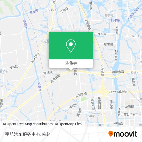 宇航汽车服务中心地图