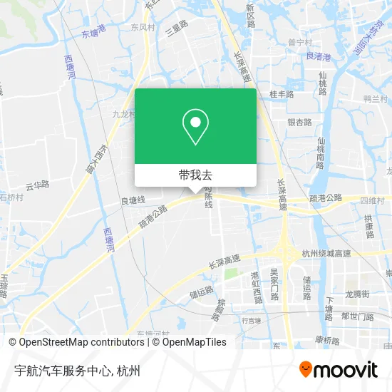 宇航汽车服务中心地图