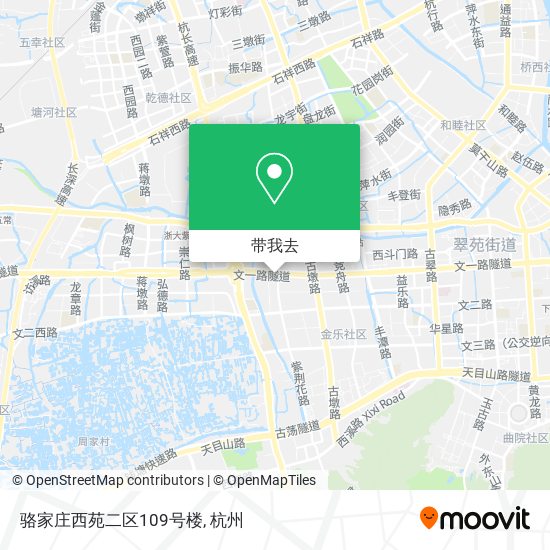 骆家庄西苑二区109号楼地图
