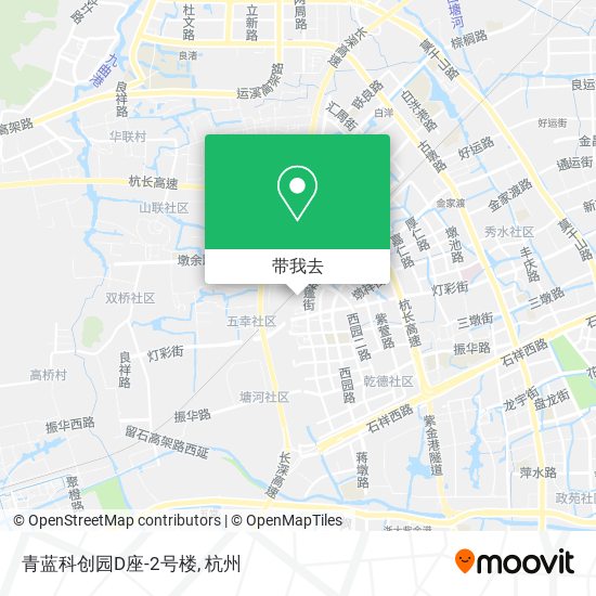 青蓝科创园D座-2号楼地图