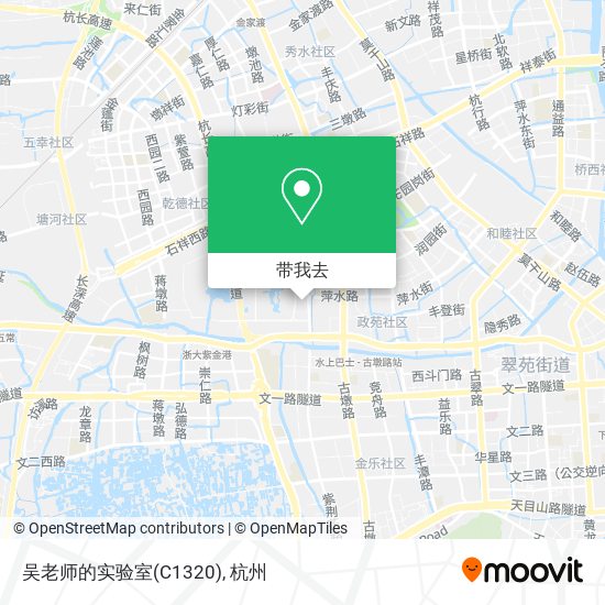 吴老师的实验室(C1320)地图