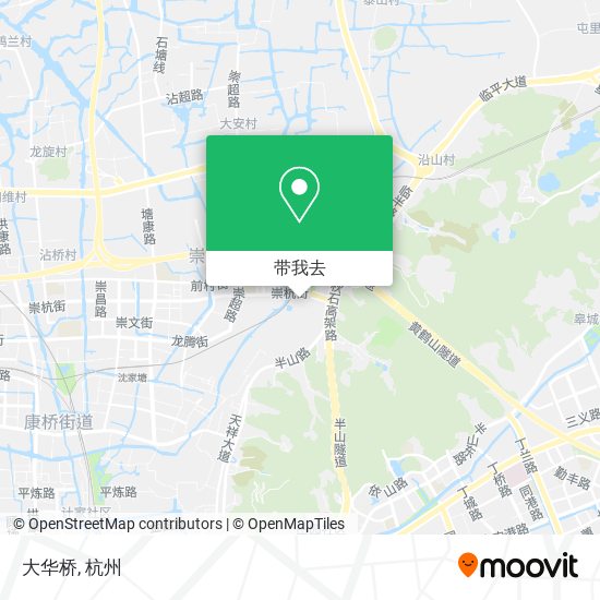 大华桥地图