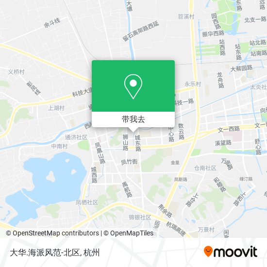 大华.海派风范-北区地图