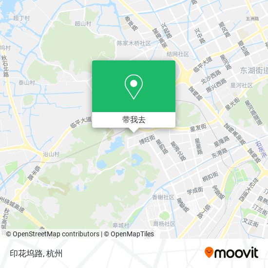 印花坞路地图