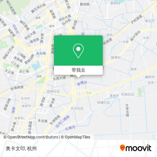 奥卡文印地图