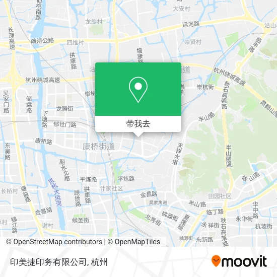 印美捷印务有限公司地图