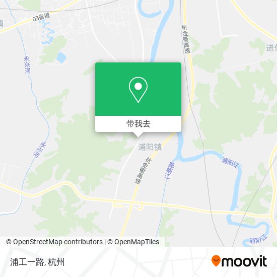 浦工一路地图