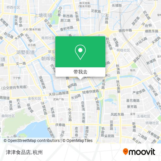 津津食品店地图