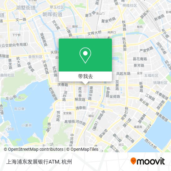 上海浦东发展银行ATM地图