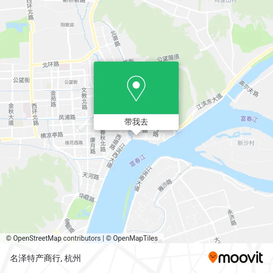 名泽特产商行地图
