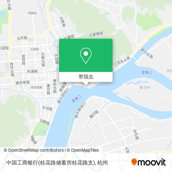 中国工商银行(桂花路储蓄所桂花路支)地图