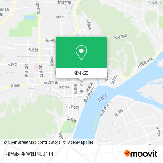 植物医生富阳店地图