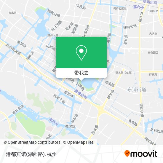 港都宾馆(湖西路)地图