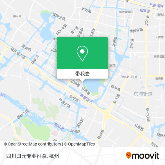 四川归元专业推拿地图