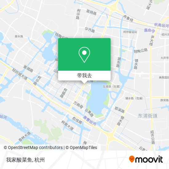 我家酸菜鱼地图