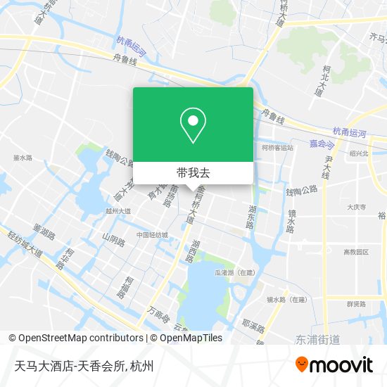 天马大酒店-天香会所地图