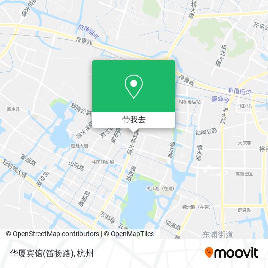 华厦宾馆(笛扬路)地图