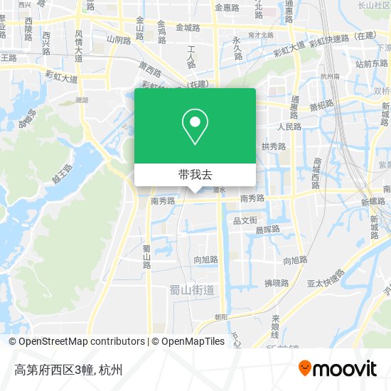高第府西区3幢地图