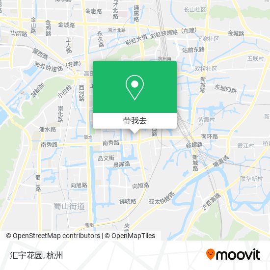 汇宇花园地图