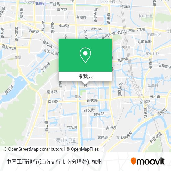 中国工商银行(江南支行市南分理处)地图