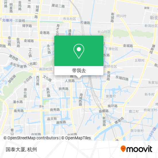 国泰大厦地图