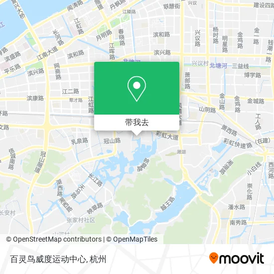 百灵鸟威度运动中心地图