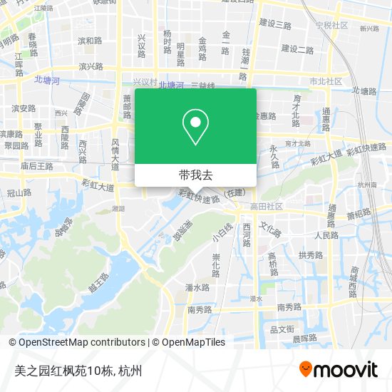 美之园红枫苑10栋地图