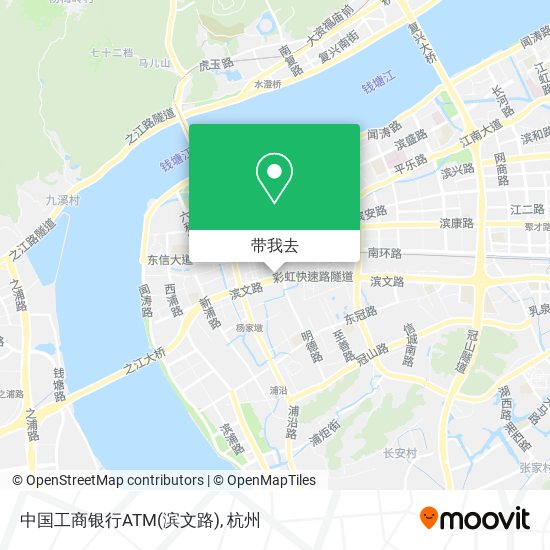 中国工商银行ATM(滨文路)地图