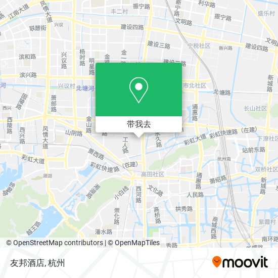 友邦酒店地图