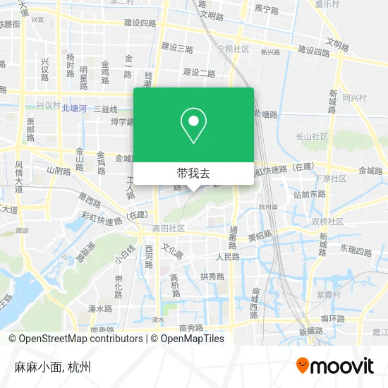 麻麻小面地图