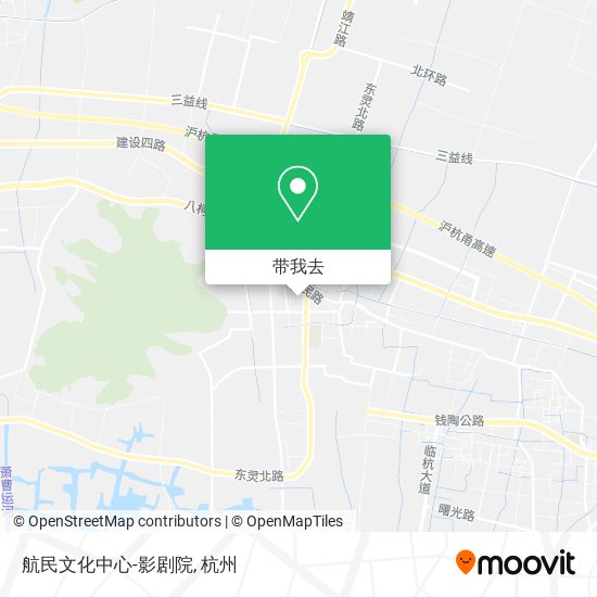 航民文化中心-影剧院地图