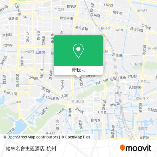 翰林名舍主题酒店地图