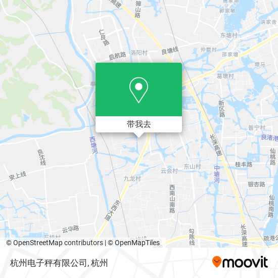 杭州电子秤有限公司地图