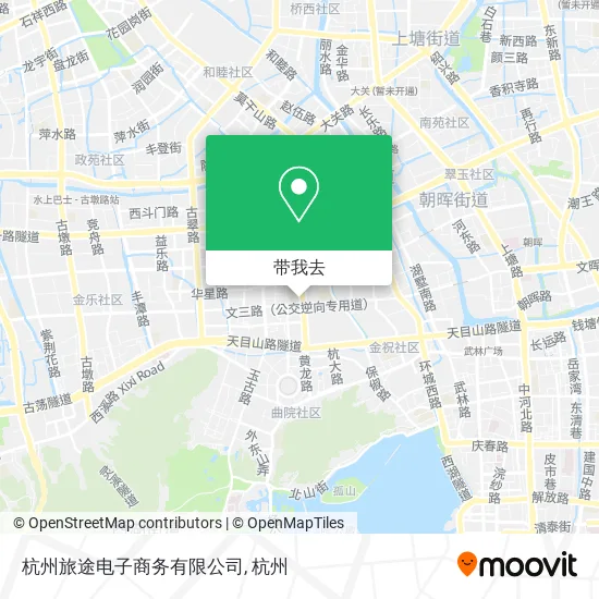 杭州旅途电子商务有限公司地图