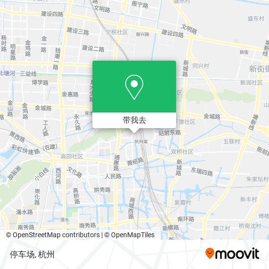 停车场地图