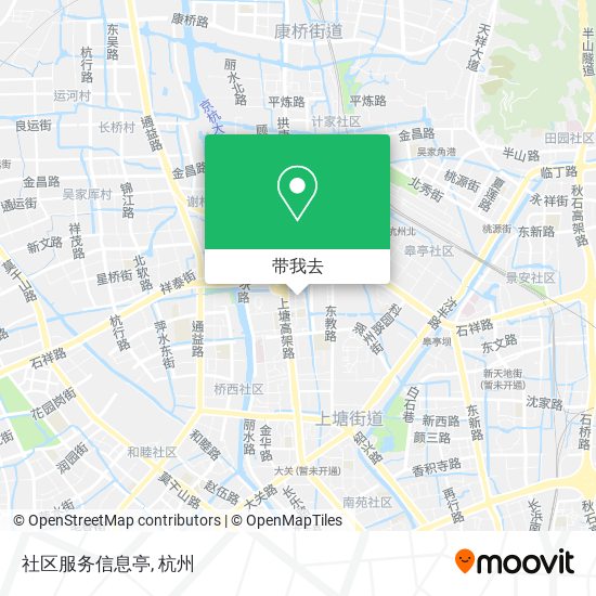 社区服务信息亭地图