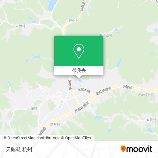 天鹅湖地图